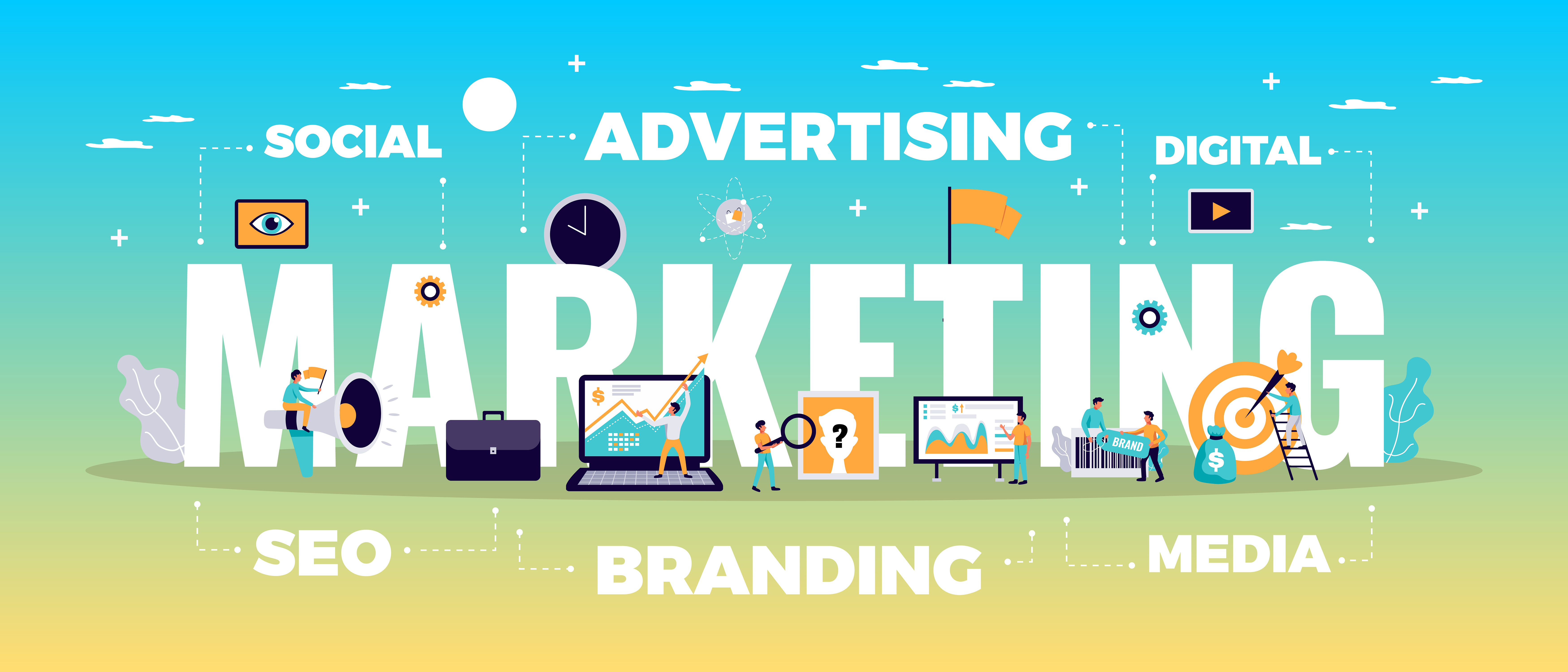 digital marketing vs social media marketing