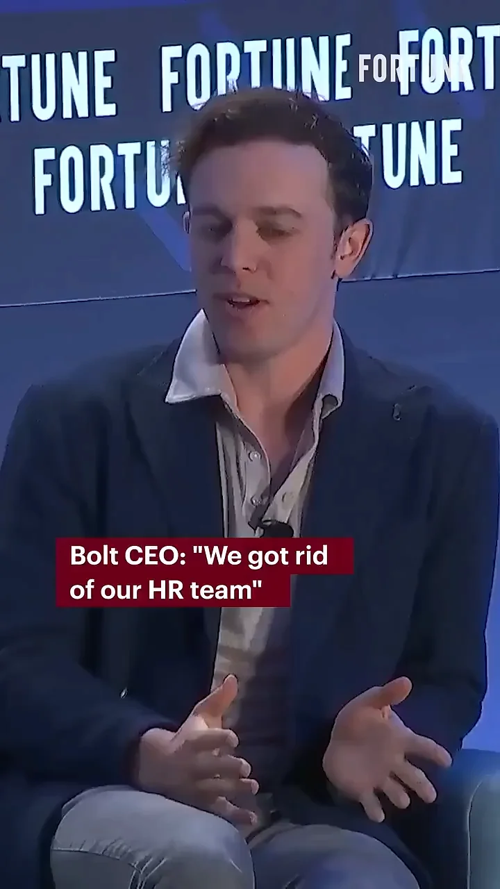 Bolt CEO Breslow describes how he cut out the HR department for creating problems that didn't exist