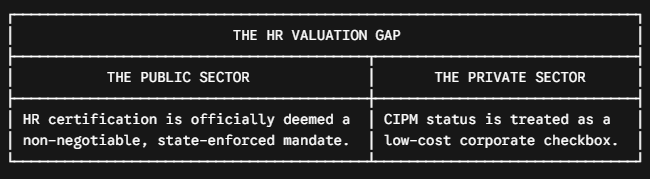This creates a stark institutional paradox: