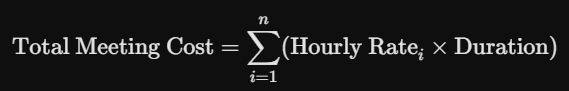 To bring this reality home, let us look at the actual financial mathematics of a single corporate synchronization.
